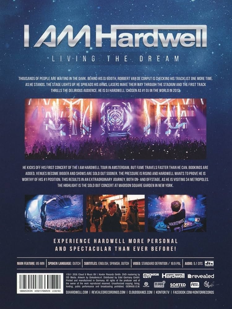 Amazon.co.jp: I am Hardwell-Living the Dream [Import anglais